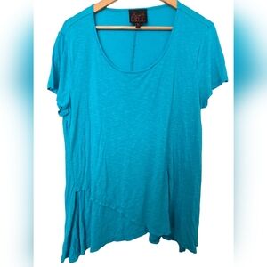 French Blue Women's Blue Top Size XL EUC